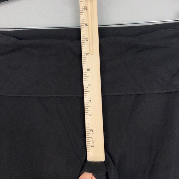 Victorias Secret PINK Pants Women Large Fold Over Yoga Capri Rhinestone 90s Y2K - Picture 14 of 16